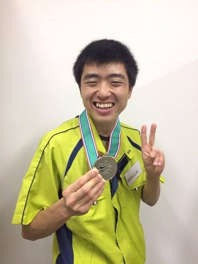 日本知的障がい者陸上競技選手権大会メダル