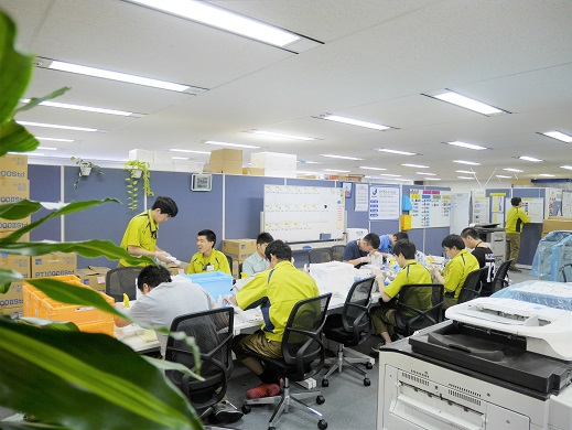 リベラル株式会社　作業風景