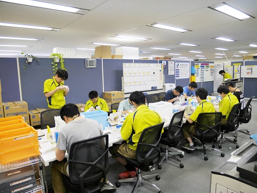 リベラル株式会社　作業風景