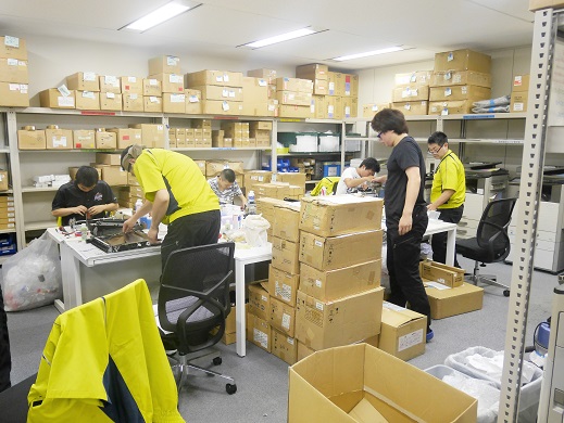 リベラル株式会社　作業風景