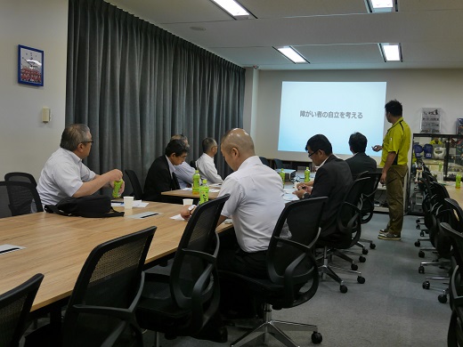 リベラル社内見学