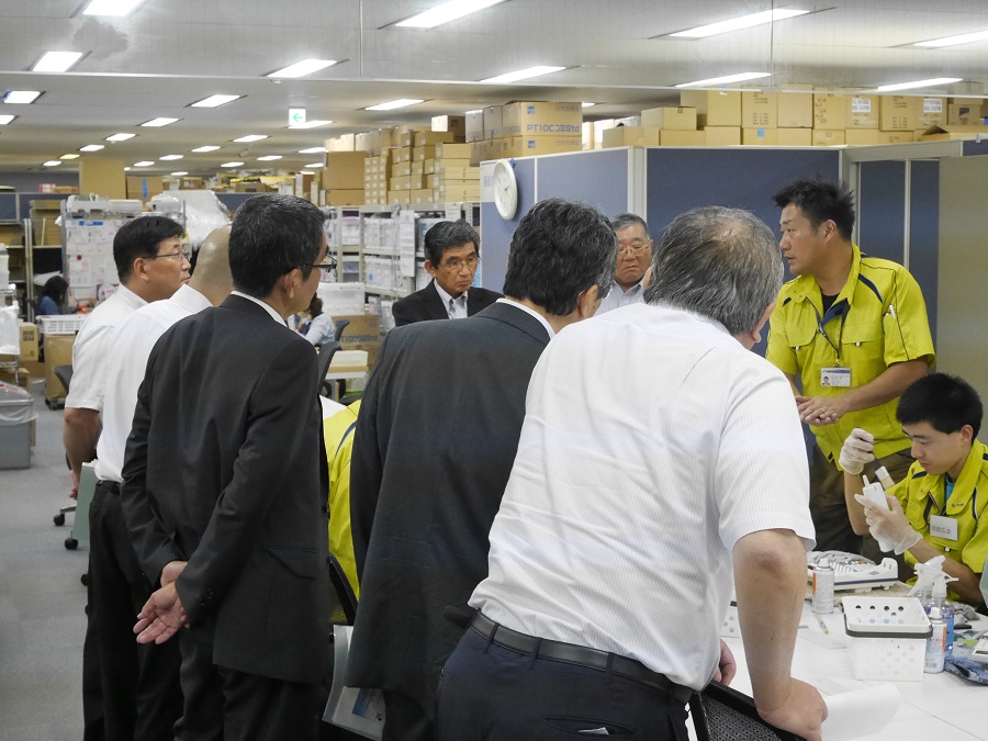 リベラル社内見学