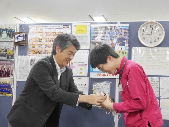 リベラル社員　勤続10年表彰