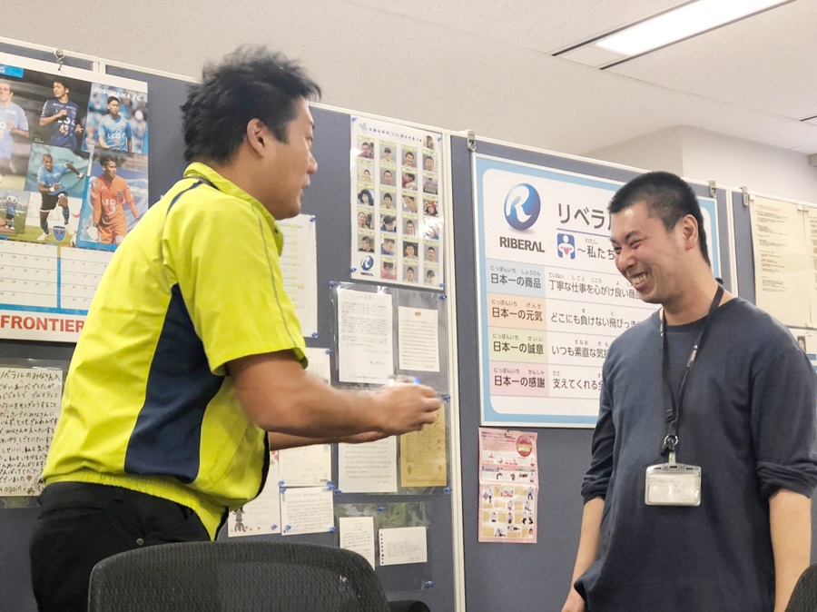 リベラル社員　勤続10年表彰