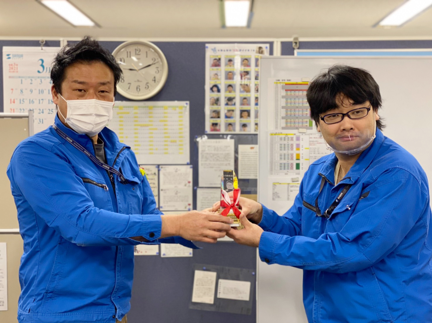リベラル社員　10年表彰